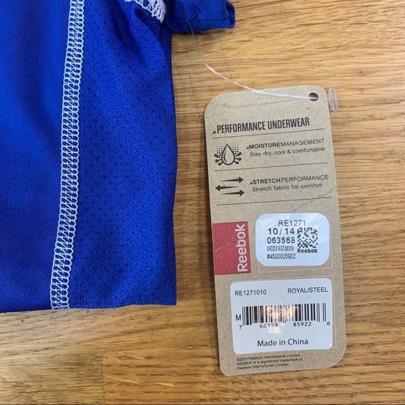 M Reebok Performance Athletic Top - Picture 6 of 8